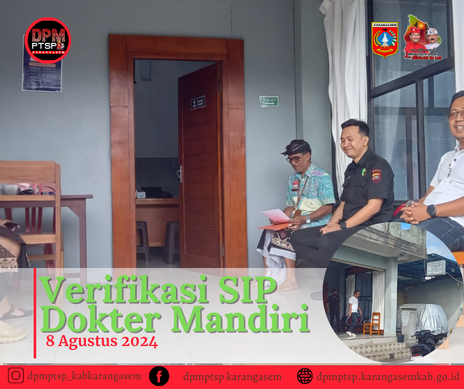 VERIFIKASI SIP DOKTER MANDIRI